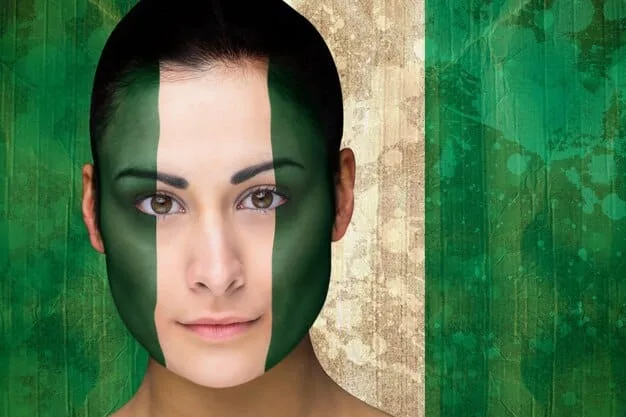 A split image showing the application of green color corrector on areas of redness (left) and the blended result with even skin tone (right).