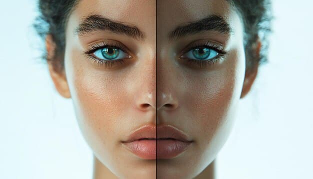 A split image showing 