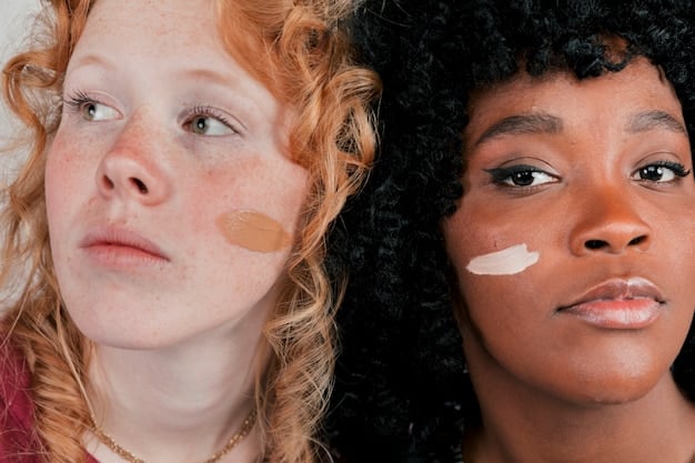 Side-by-side comparison of skin affected by hyperpigmentation before and after using a skincare routine containing ingredients like retinol, vitamin C, and niacinamide. The after image shows a visible reduction in dark spots and a more even skin tone.