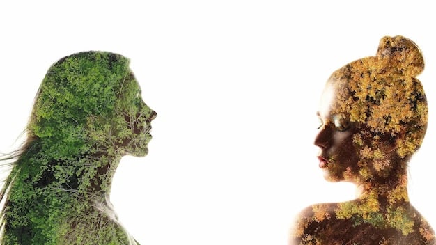 A split image depicting two contrasting scenes: On one side, a vibrant and healthy gut with diverse bacteria; on the other side, an inflamed gut with an overgrowth of harmful bacteria, illustrating the concept of gut dysbiosis and its visual representation.