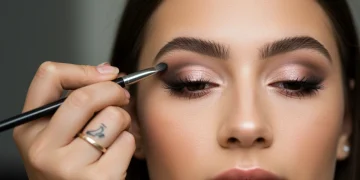 Day to Night Makeup: 3 Easy Makeup Transitions for Any Occasion in 2026 Makeup artist applying dark eyeshadow to transition a day look to night, highlighting skill.