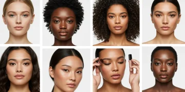 Diverse women showcasing perfect makeup shades for their skin tones