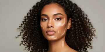 Model with perfectly sculpted features using 2026 contouring and highlighting techniques