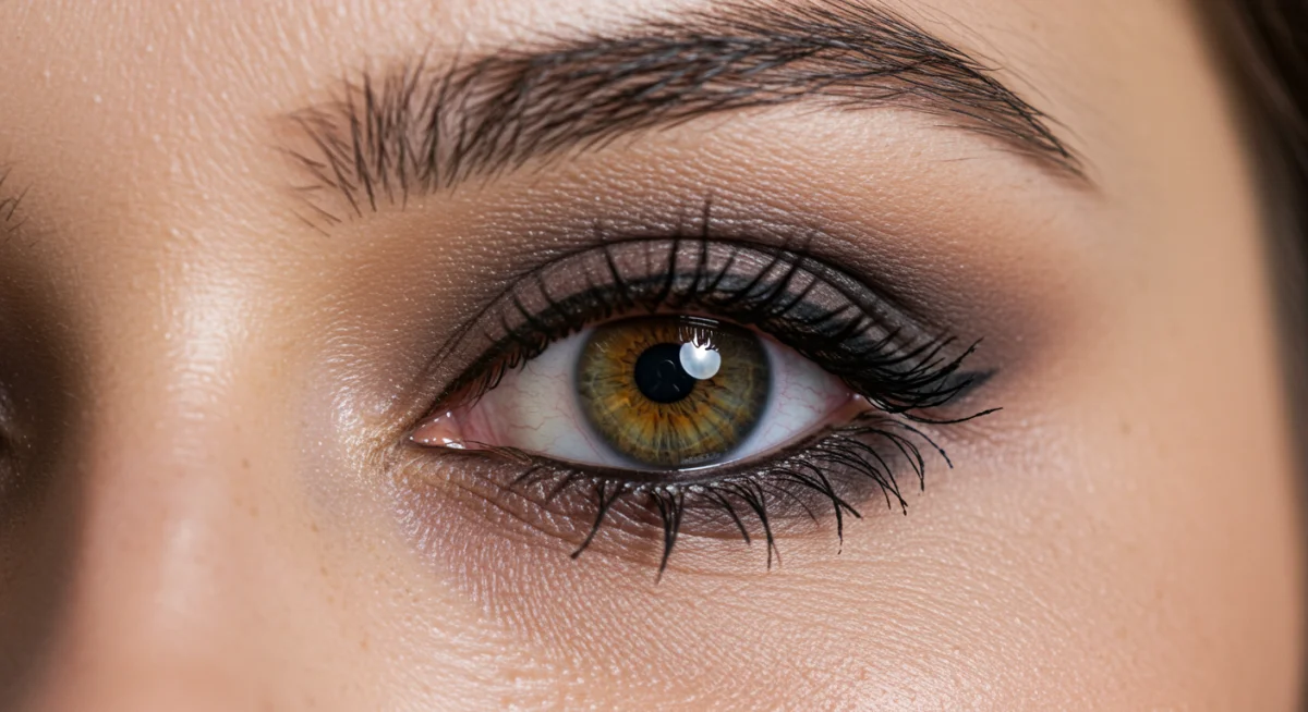 Soft smoky diffused eyeliner look for autumn