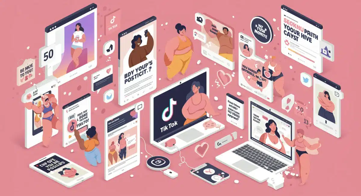 Diverse body types celebrated in digital media campaigns