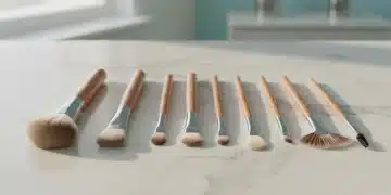 Professional makeup brushes for a complete beauty kit in 2026, ideal for flawless application.