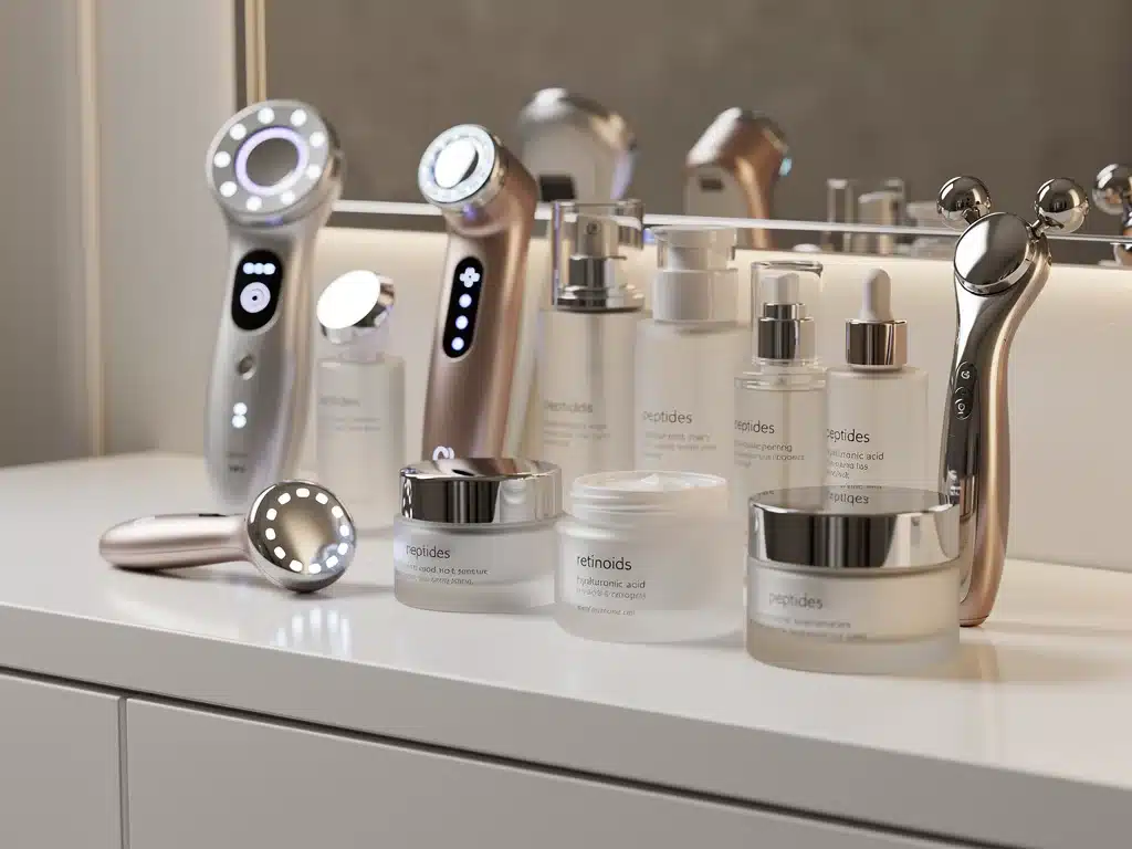 Advanced anti-aging skincare products and devices for youthful skin.